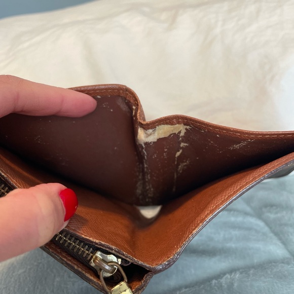 CA0968 Louis Vuitton Compact Zip Monogram Canvas Bifold Wallet Brown - Picture 3 of 12